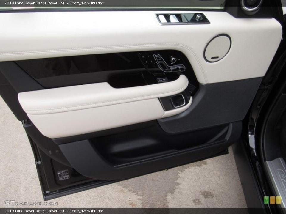 Ebony/Ivory Interior Door Panel for the 2019 Land Rover Range Rover HSE #130698469