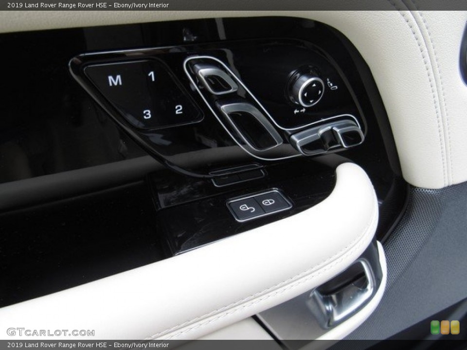 Ebony/Ivory Interior Controls for the 2019 Land Rover Range Rover HSE #130698487