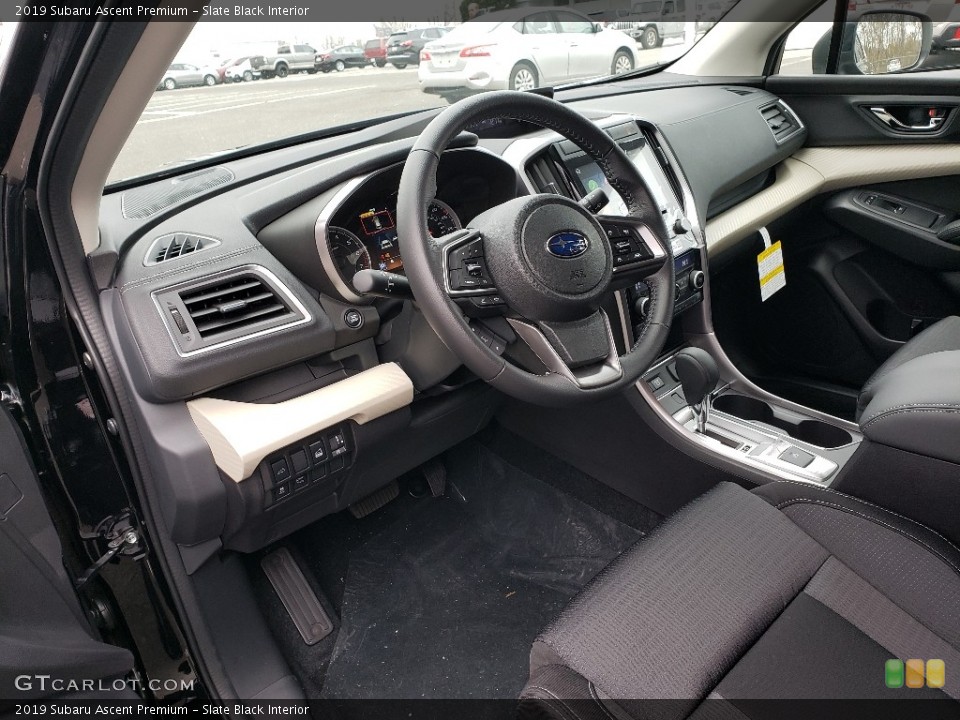 Slate Black Interior Photo for the 2019 Subaru Ascent Premium #130702786