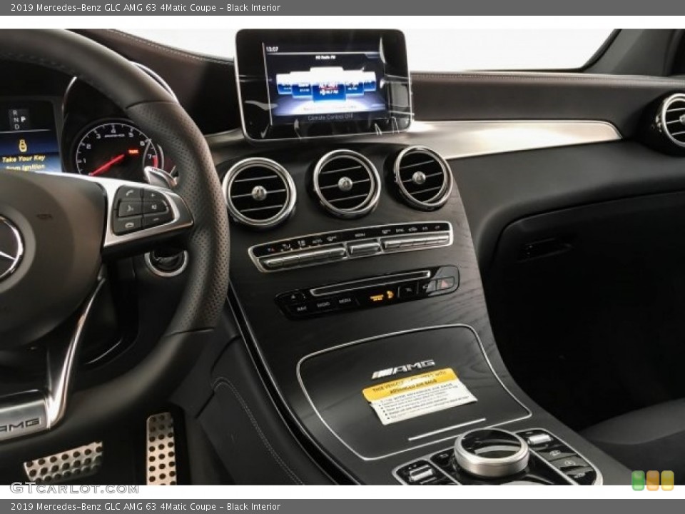 Black Interior Dashboard for the 2019 Mercedes-Benz GLC AMG 63 4Matic Coupe #130704130