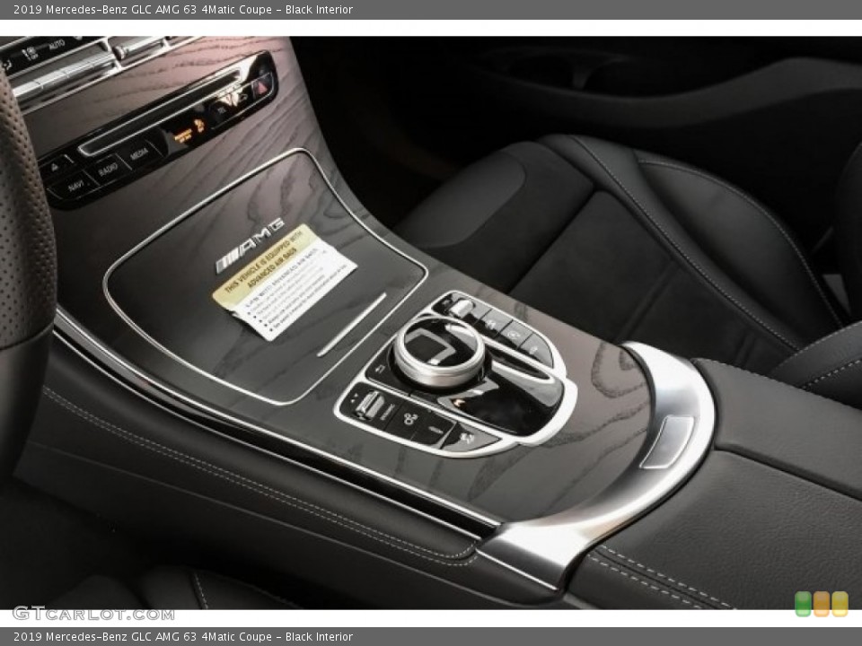 Black Interior Controls for the 2019 Mercedes-Benz GLC AMG 63 4Matic Coupe #130704136