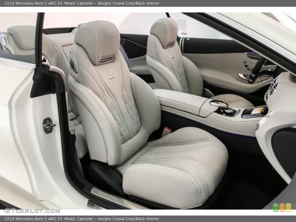 designo Crystal Grey/Black Interior Photo for the 2019 Mercedes-Benz S AMG 63 4Matic Cabriolet #130709969
