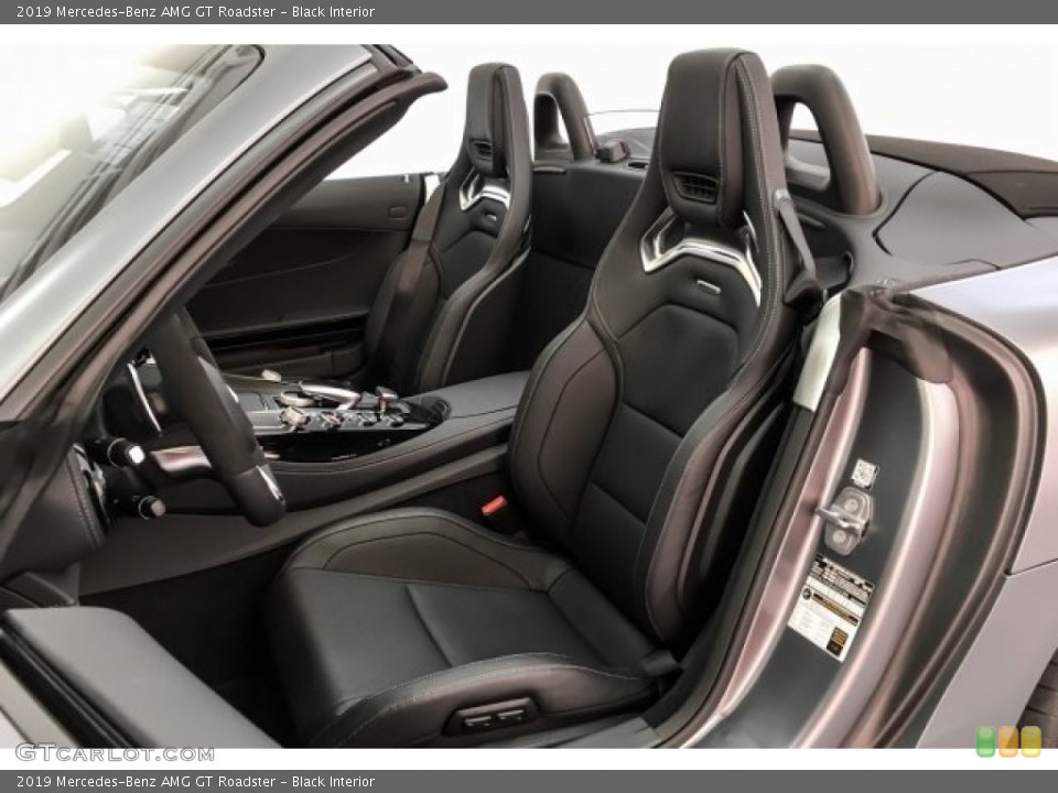 Black Interior Front Seat for the 2019 Mercedes-Benz AMG GT Roadster #130710785