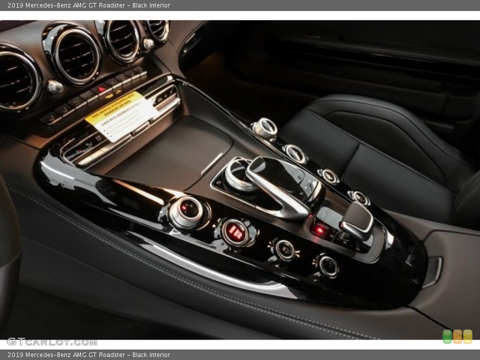 Black Interior Controls for the 2019 Mercedes-Benz AMG GT Roadster #130710911