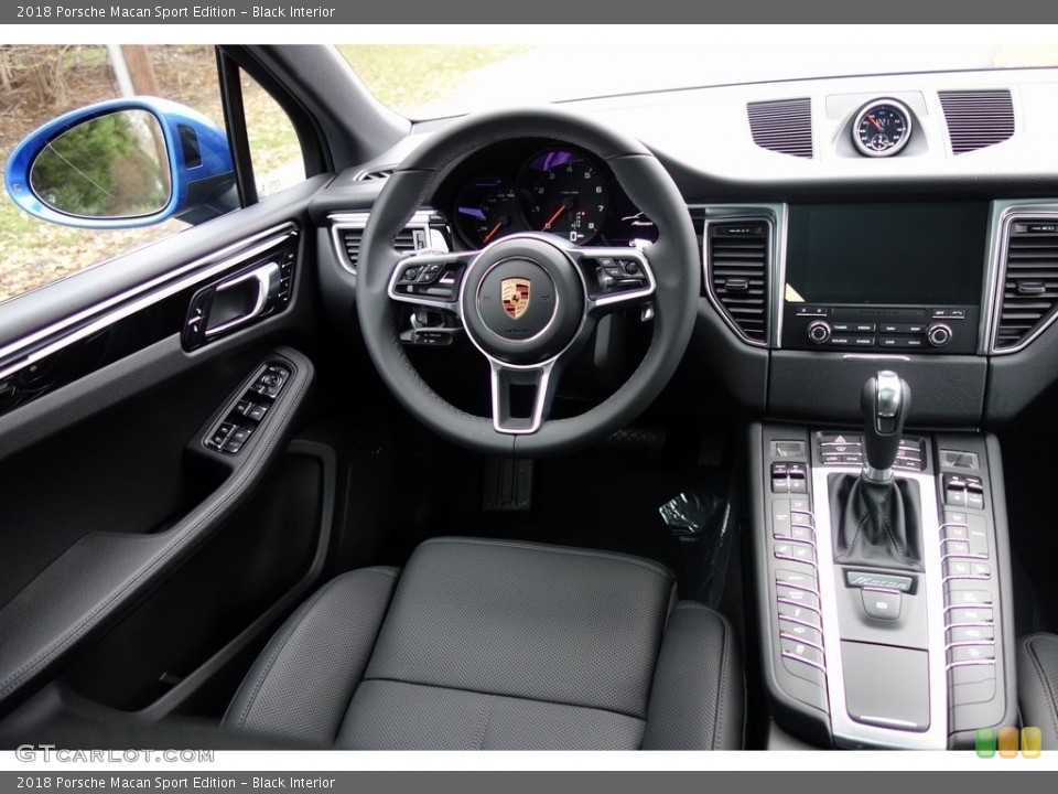 Black Interior Dashboard for the 2018 Porsche Macan Sport Edition #130713837