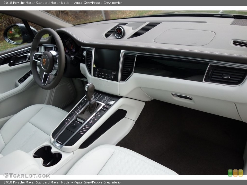 Agate Grey/Pebble Grey Interior Front Seat for the 2018 Porsche Macan  #130713876