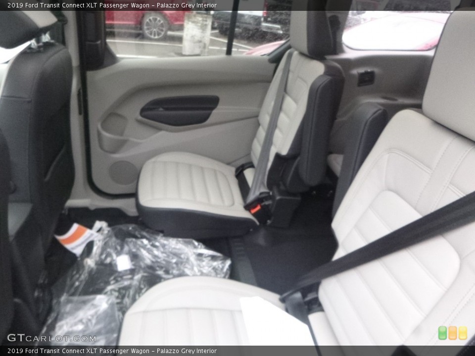 Palazzo Grey Interior Rear Seat for the 2019 Ford Transit Connect XLT Passenger Wagon #130724356