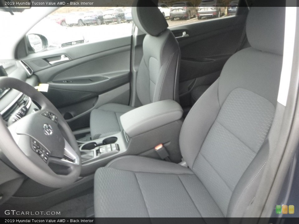 Black Interior Photo for the 2019 Hyundai Tucson Value AWD #130729835