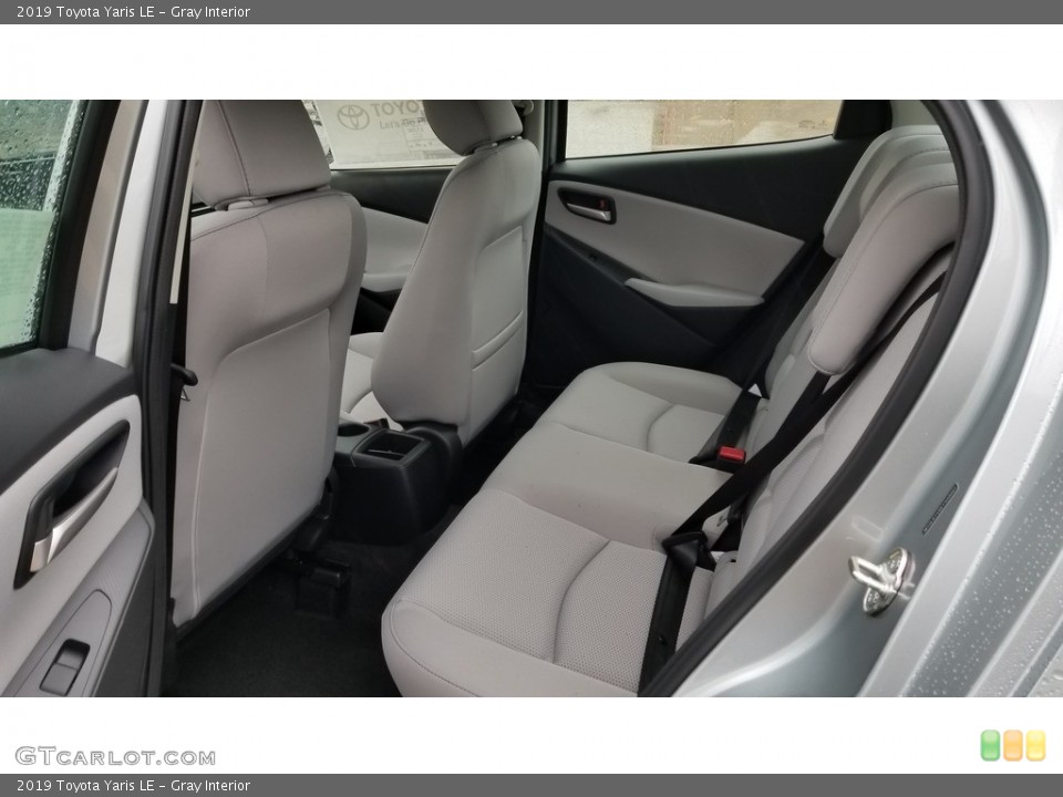 Gray Interior Rear Seat for the 2019 Toyota Yaris LE #130734398