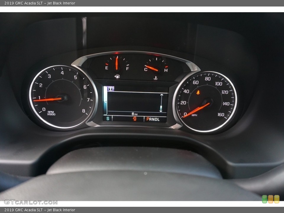 Jet Black Interior Gauges for the 2019 GMC Acadia SLT #130737071