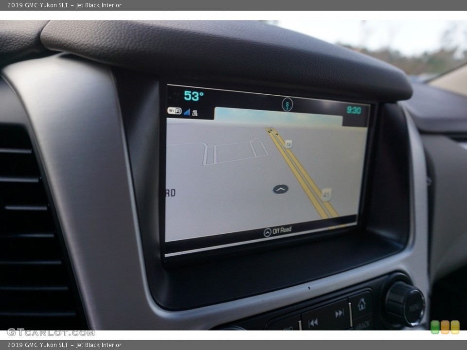Jet Black Interior Navigation for the 2019 GMC Yukon SLT #130737422