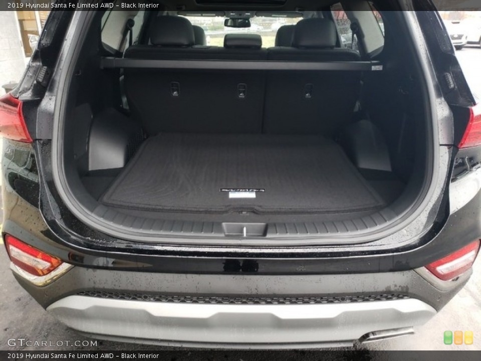 Black Interior Trunk for the 2019 Hyundai Santa Fe Limited AWD #130740977