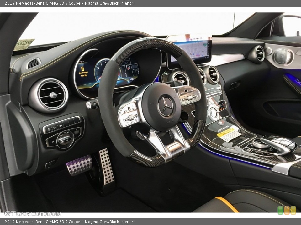 Magma Grey/Black Interior Dashboard for the 2019 Mercedes-Benz C AMG 63 S Coupe #130746972