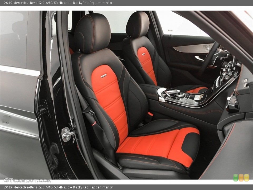 Black/Red Pepper Interior Photo for the 2019 Mercedes-Benz GLC AMG 63 4Matic #130747338