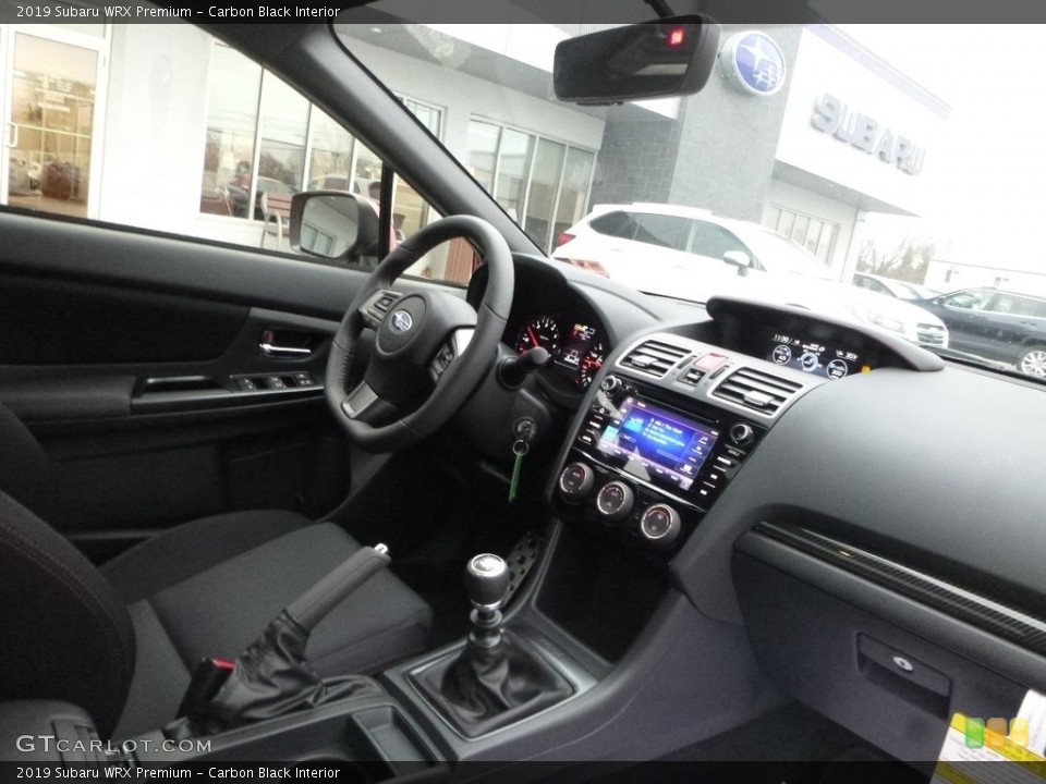 Carbon Black Interior Dashboard for the 2019 Subaru WRX Premium #130749444