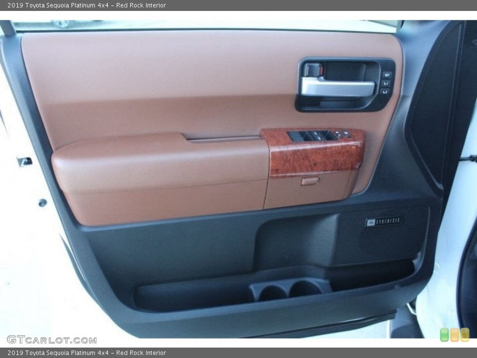 Red Rock Interior Door Panel for the 2019 Toyota Sequoia Platinum 4x4 #130750911