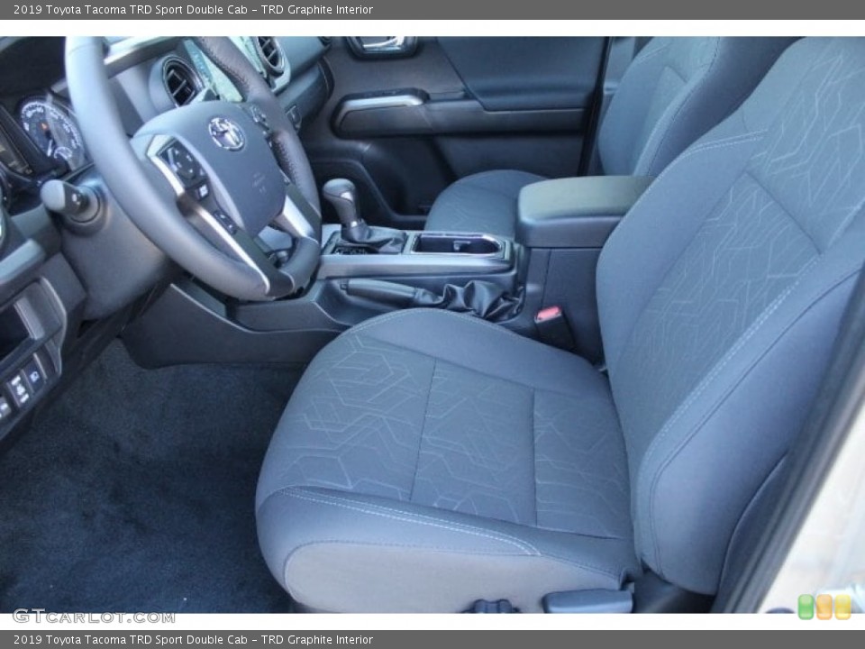 TRD Graphite Interior Front Seat for the 2019 Toyota Tacoma TRD Sport Double Cab #130752948