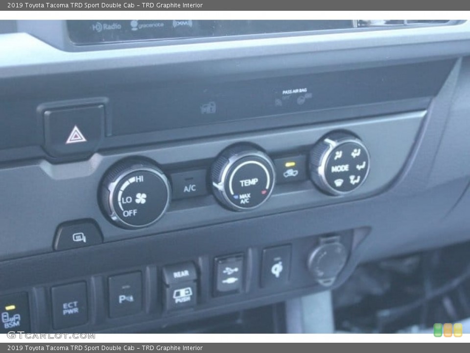 TRD Graphite Interior Controls for the 2019 Toyota Tacoma TRD Sport Double Cab #130753005