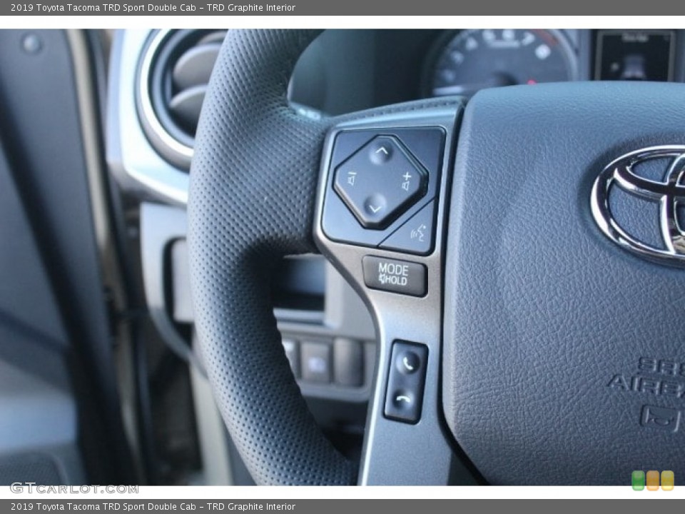 TRD Graphite Interior Steering Wheel for the 2019 Toyota Tacoma TRD Sport Double Cab #130753065