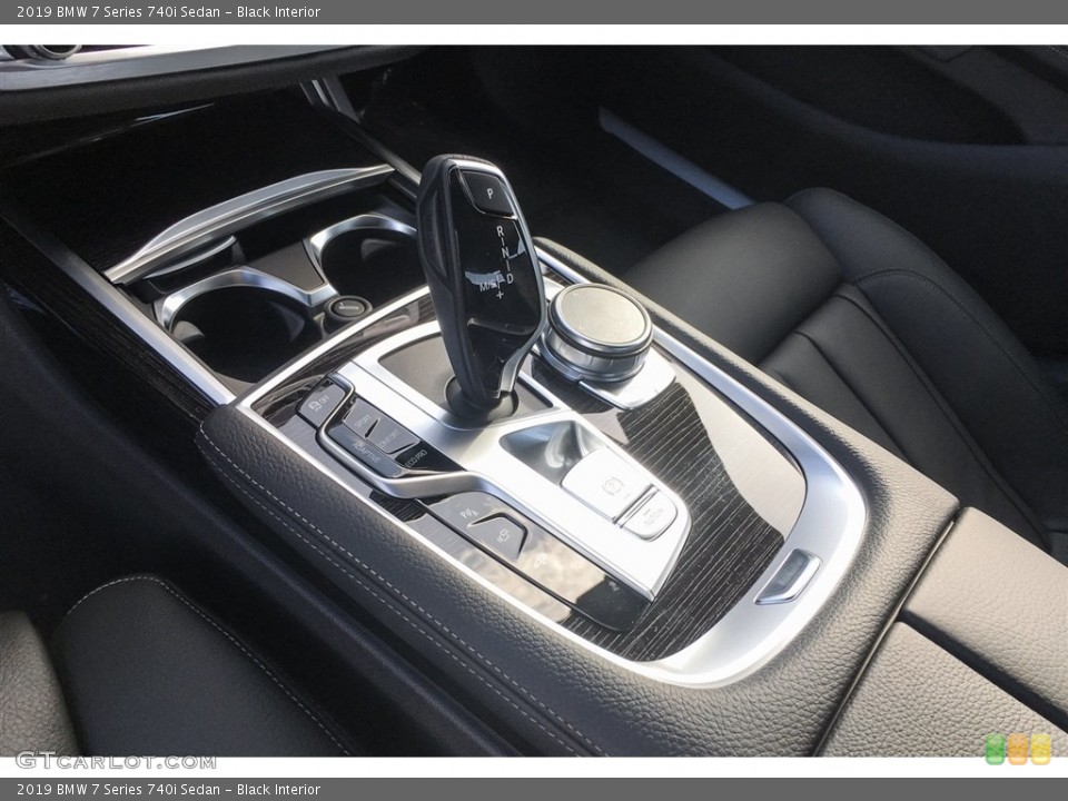 Black Interior Transmission for the 2019 BMW 7 Series 740i Sedan #130753698