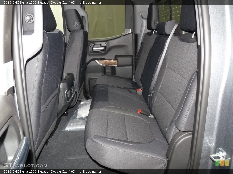 Jet Black Interior Rear Seat for the 2019 GMC Sierra 1500 Elevation Double Cab 4WD #130773822