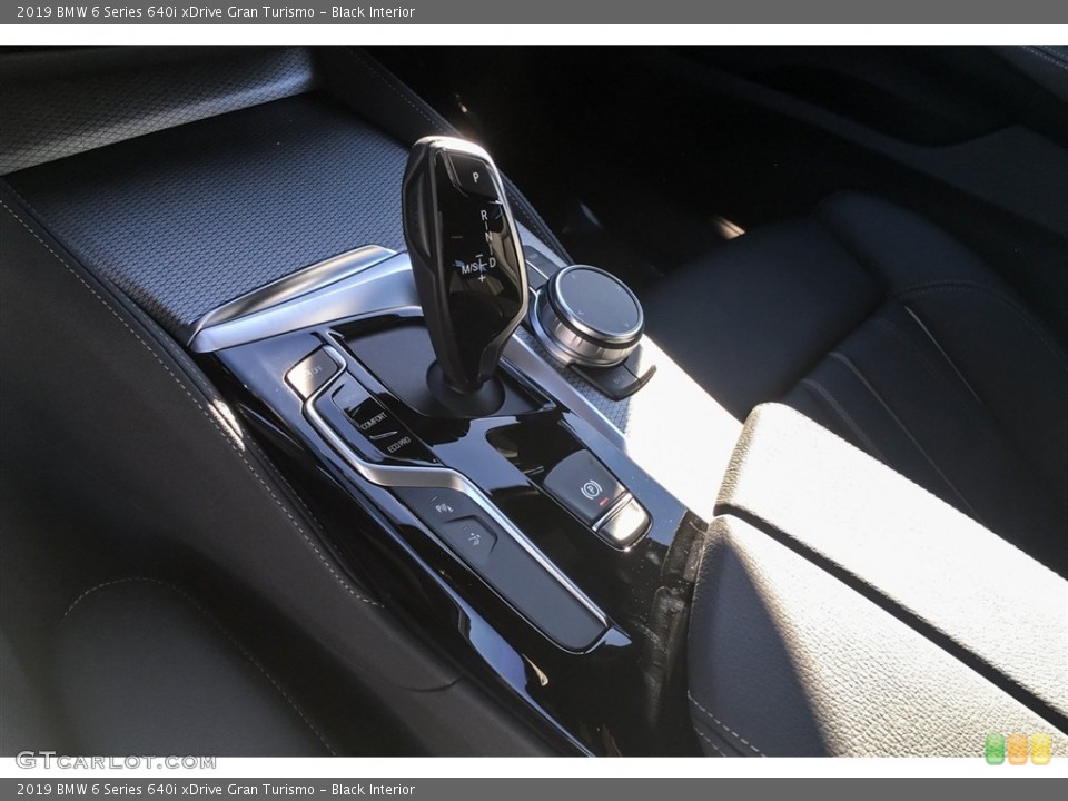 Black Interior Transmission for the 2019 BMW 6 Series 640i xDrive Gran Turismo #130776771