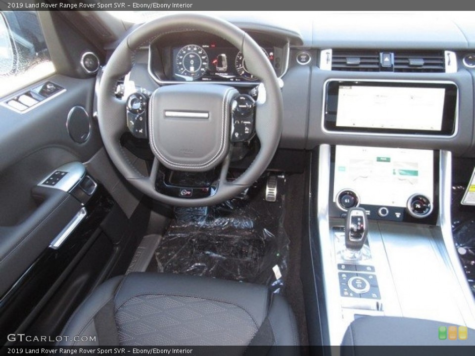Ebony/Ebony Interior Dashboard for the 2019 Land Rover Range Rover Sport SVR #130777470