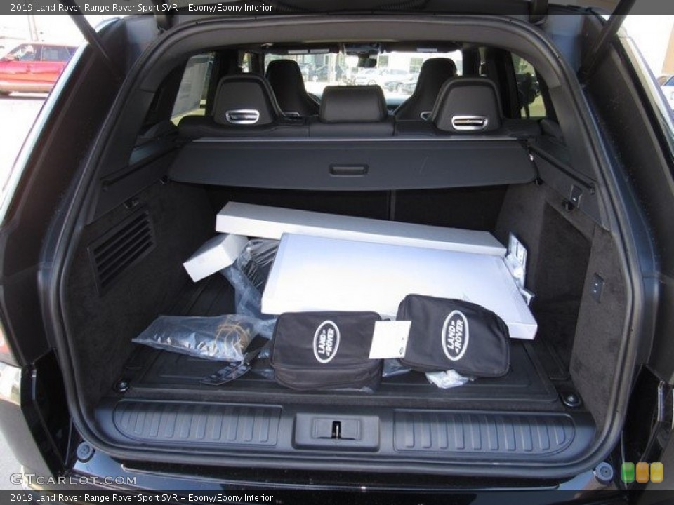 Ebony/Ebony Interior Trunk for the 2019 Land Rover Range Rover Sport SVR #130777512