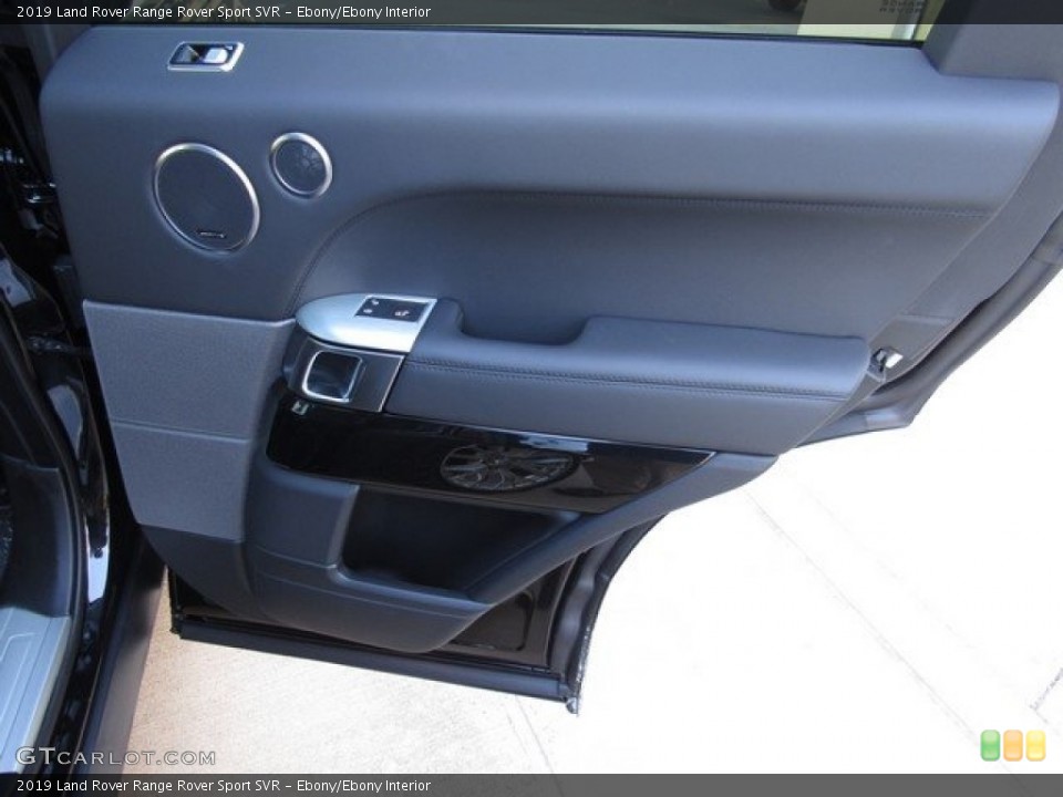 Ebony/Ebony Interior Door Panel for the 2019 Land Rover Range Rover Sport SVR #130777584