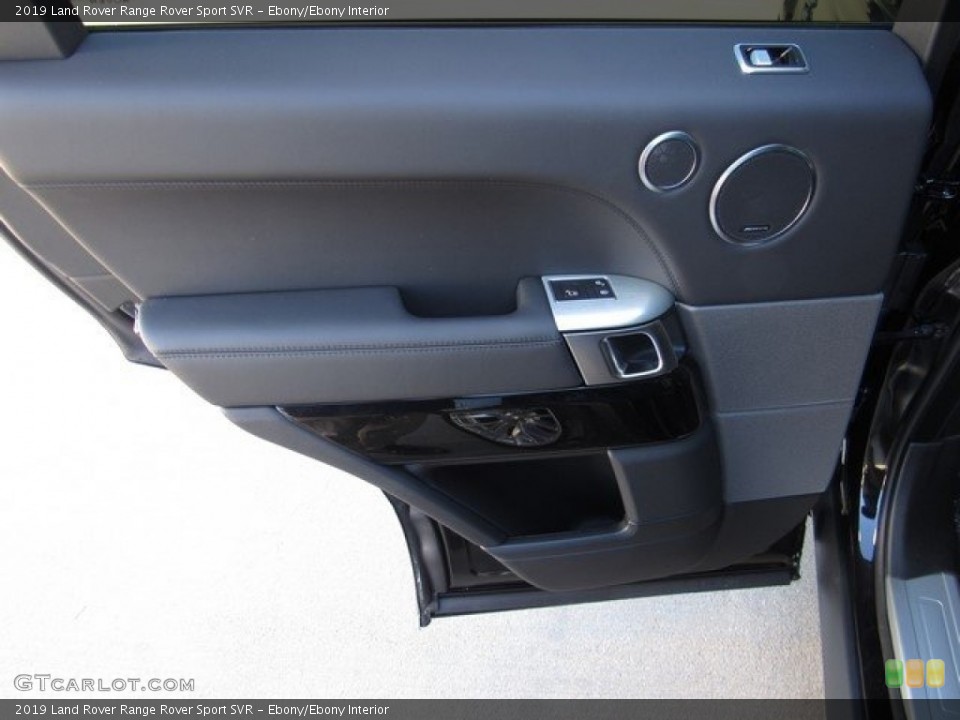 Ebony/Ebony Interior Door Panel for the 2019 Land Rover Range Rover Sport SVR #130777602