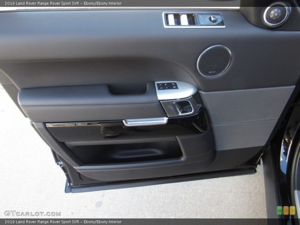 Ebony/Ebony Interior Door Panel for the 2019 Land Rover Range Rover Sport SVR #130777620