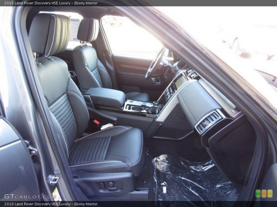Ebony Interior Front Seat for the 2019 Land Rover Discovery HSE Luxury #130777923