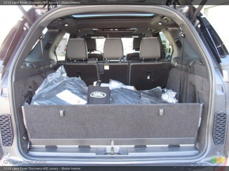 Ebony Interior Trunk for the 2019 Land Rover Discovery HSE Luxury #130778151