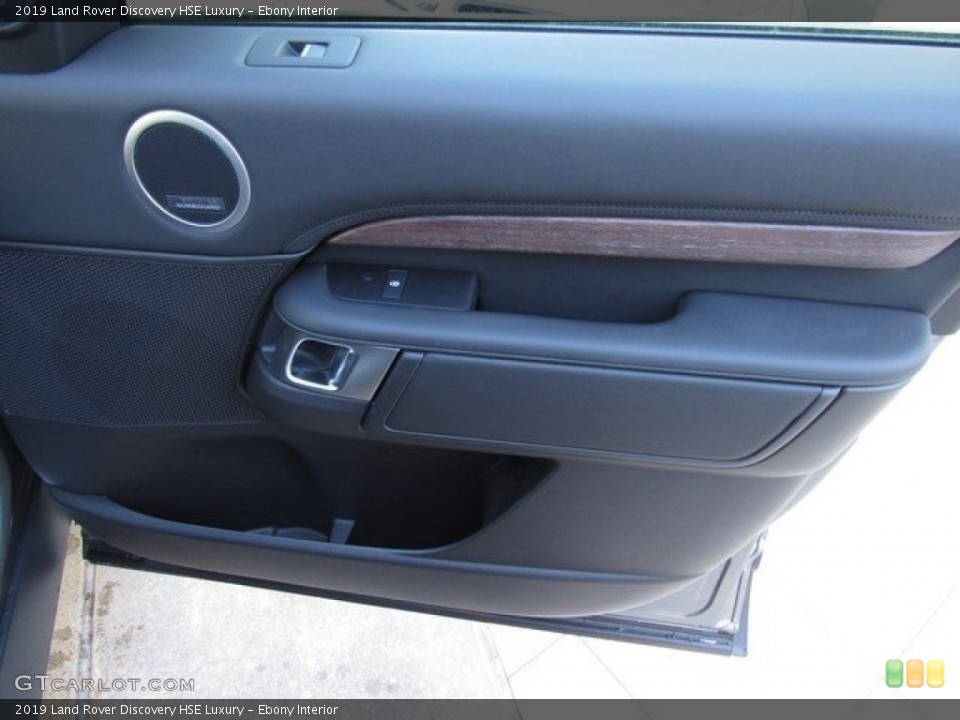 Ebony Interior Door Panel for the 2019 Land Rover Discovery HSE Luxury #130778193