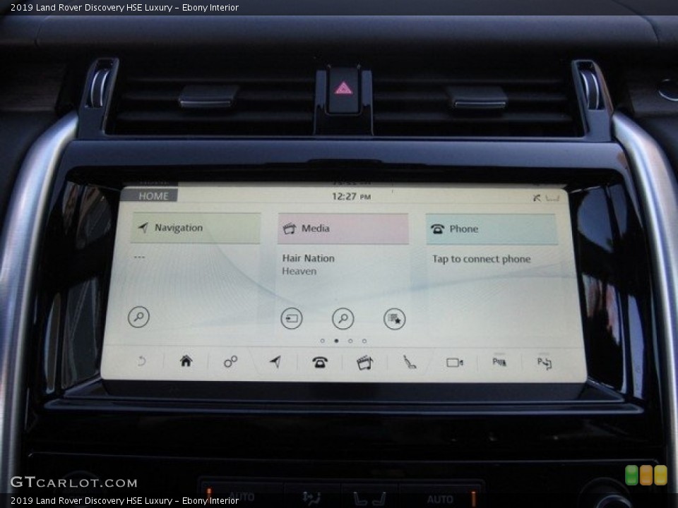 Ebony Interior Controls for the 2019 Land Rover Discovery HSE Luxury #130778370