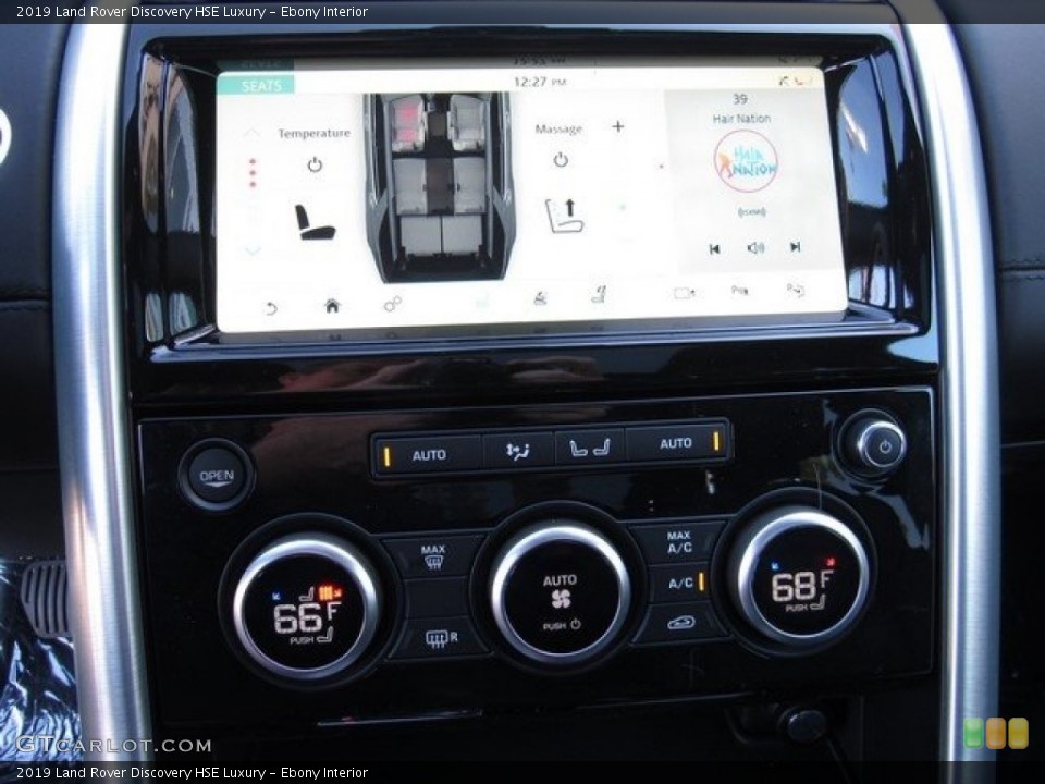Ebony Interior Controls for the 2019 Land Rover Discovery HSE Luxury #130778433