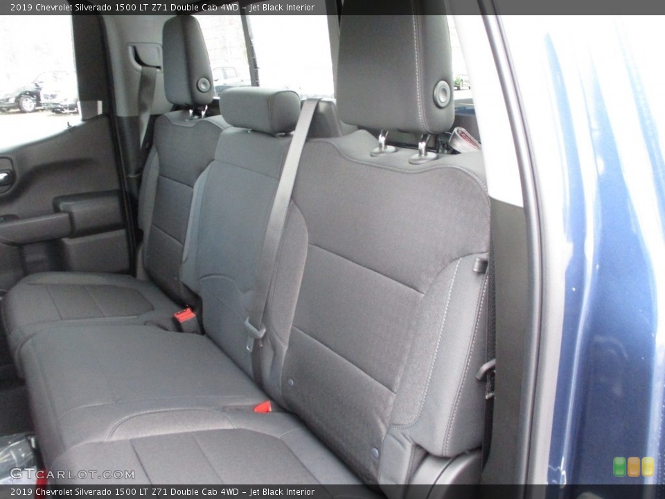Jet Black Interior Rear Seat for the 2019 Chevrolet Silverado 1500 LT Z71 Double Cab 4WD #130786746