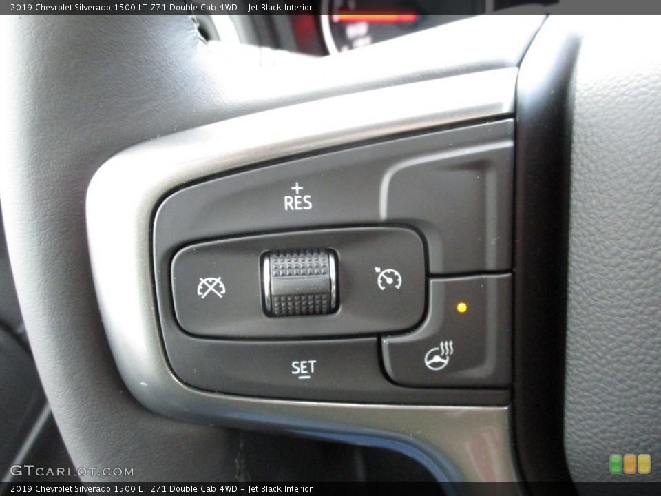 Jet Black Interior Steering Wheel for the 2019 Chevrolet Silverado 1500 LT Z71 Double Cab 4WD #130786803