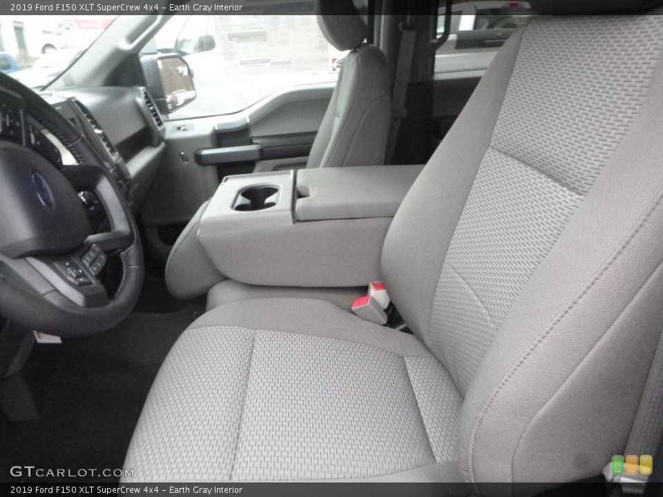 Earth Gray Interior Front Seat for the 2019 Ford F150 XLT SuperCrew 4x4 #130791570