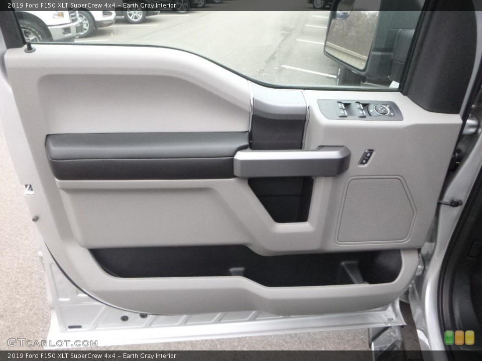 Earth Gray Interior Door Panel for the 2019 Ford F150 XLT SuperCrew 4x4 #130791653