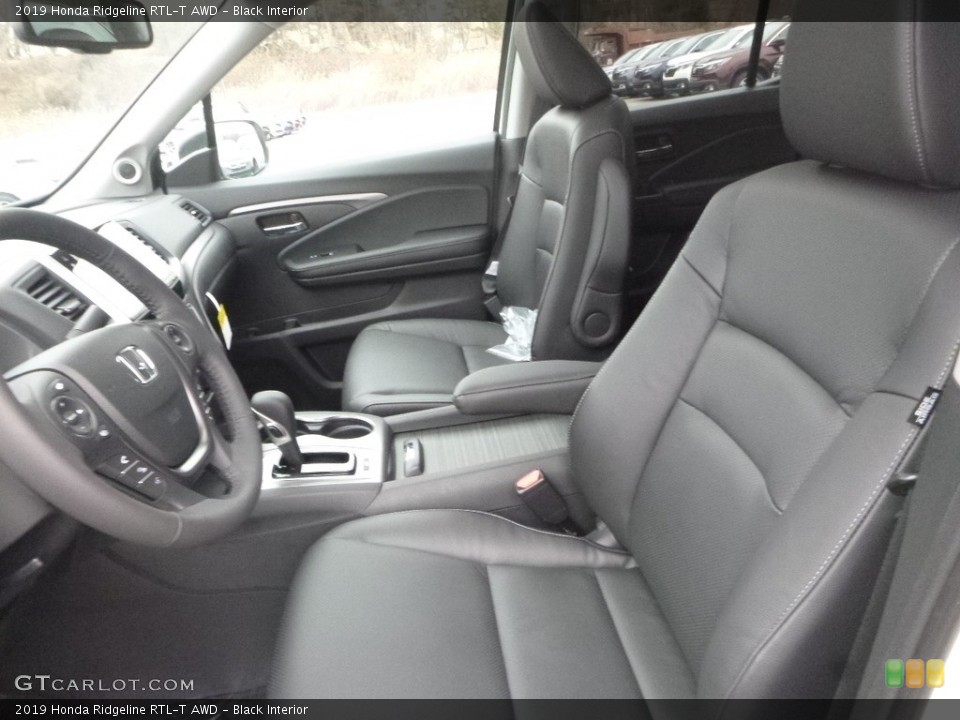 Black Interior Front Seat for the 2019 Honda Ridgeline RTL-T AWD #130792737