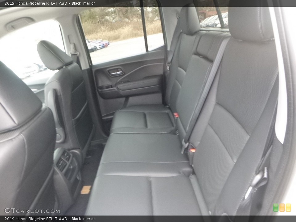 Black Interior Rear Seat for the 2019 Honda Ridgeline RTL-T AWD #130792764
