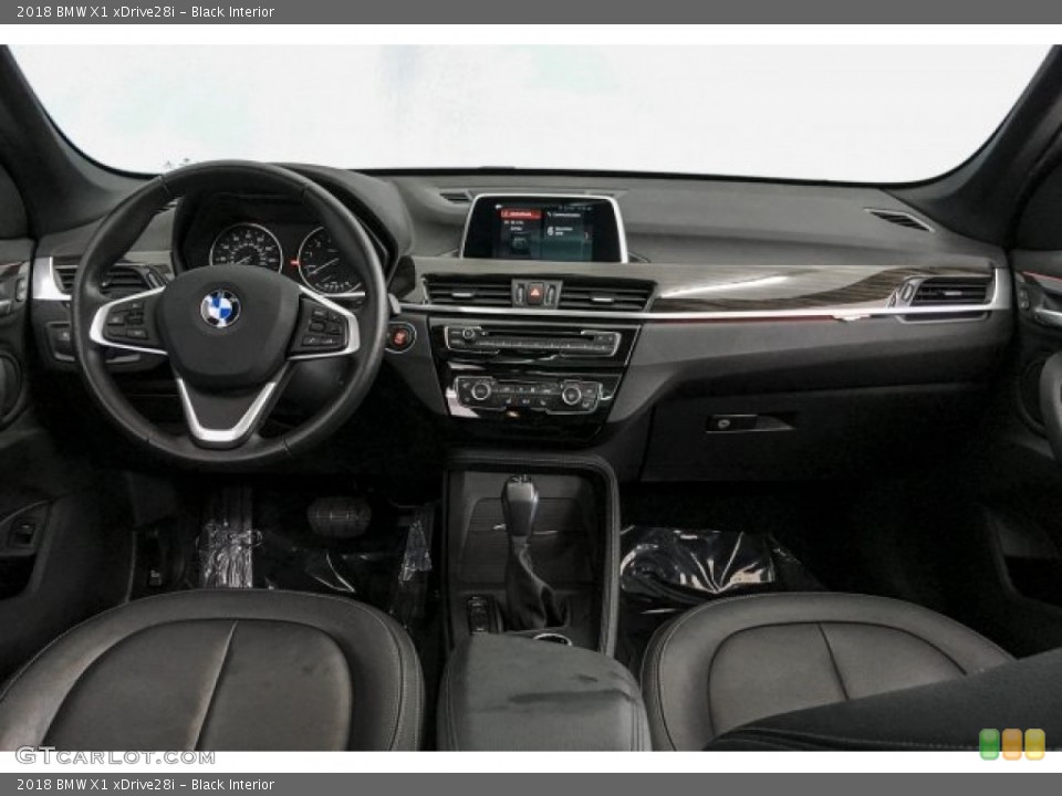 Black Interior Photo for the 2018 BMW X1 xDrive28i #130793379