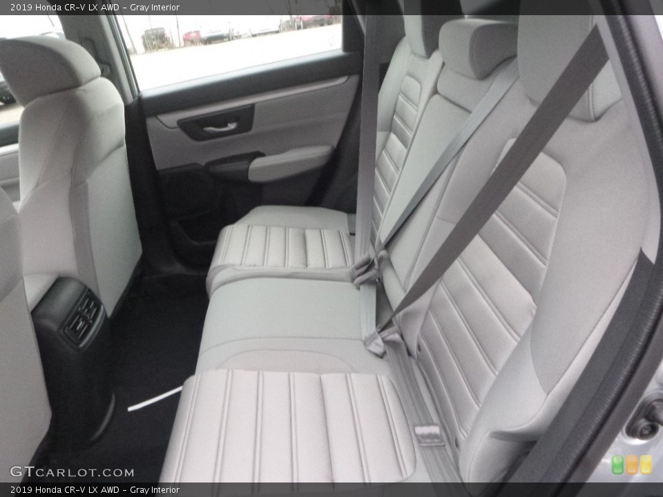 Gray Interior Rear Seat for the 2019 Honda CR-V LX AWD #130794363