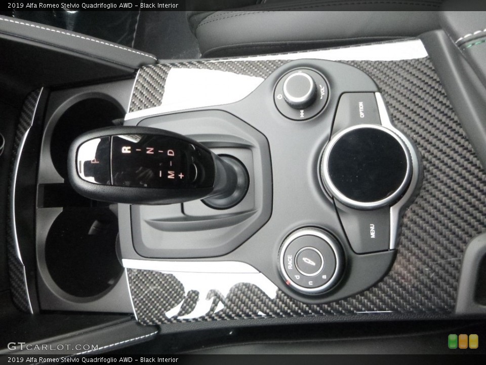 Black Interior Transmission for the 2019 Alfa Romeo Stelvio Quadrifoglio AWD #130799166