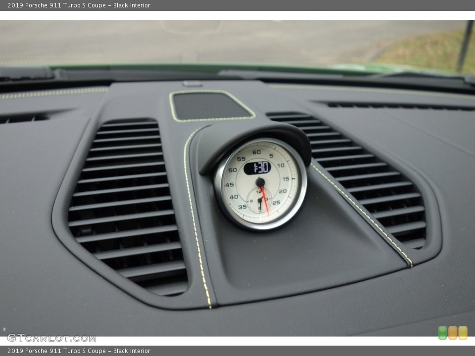 Black Interior Gauges for the 2019 Porsche 911 Turbo S Coupe #130808667