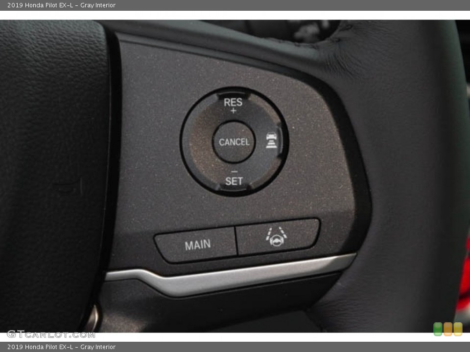 Gray Interior Steering Wheel for the 2019 Honda Pilot EX-L #130811361