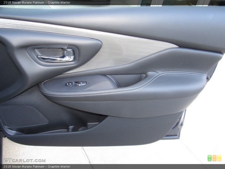 Graphite Interior Door Panel for the 2018 Nissan Murano Platinum #130815857