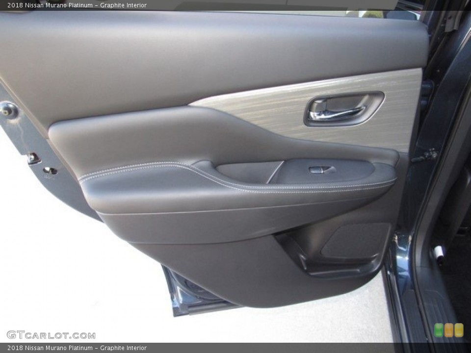 Graphite Interior Door Panel for the 2018 Nissan Murano Platinum #130815899