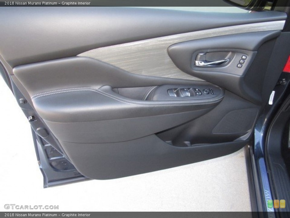 Graphite Interior Door Panel for the 2018 Nissan Murano Platinum #130815914